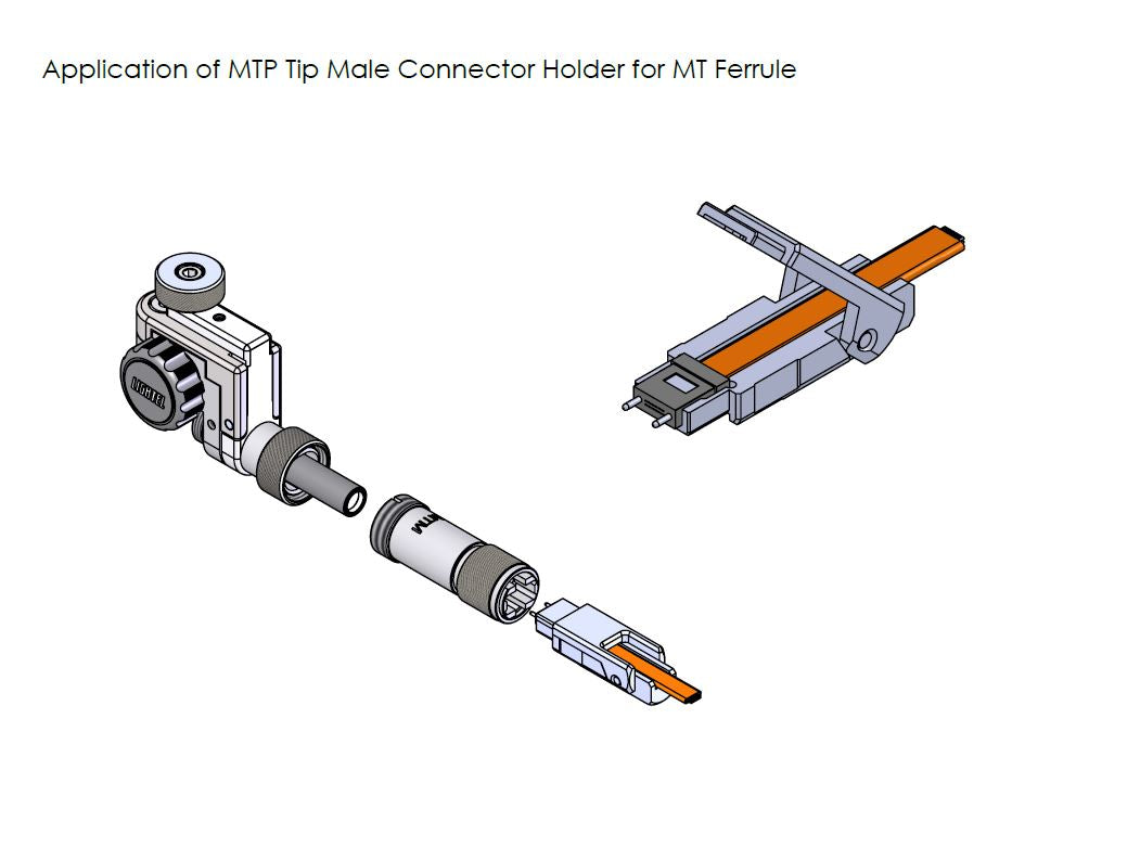 AV4-BF ; Bare MT ferrule holder adapter (use with PT2-MT/ADAPT/M or PT2-MT/ADAPT/APC/M)