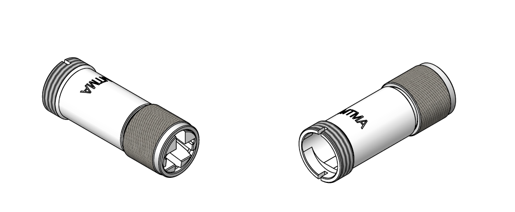 PT2-MT/ADAPT/APC/M ; Adapter for MTP/MPO 12/48 fibers male APC connectors MT