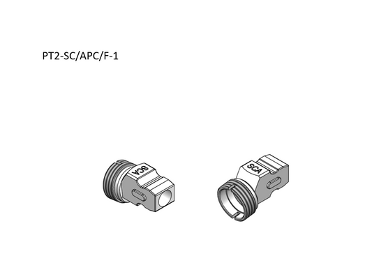 PT2-SC/APC/F-1 ; Specialty SC tip for female APC type connectors
