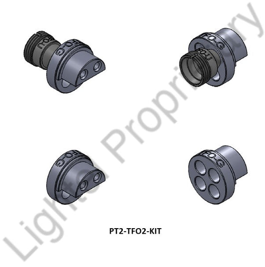 PT2-TFO2-KIT ; Guide and universal tip for male and female TFOCA II connectors