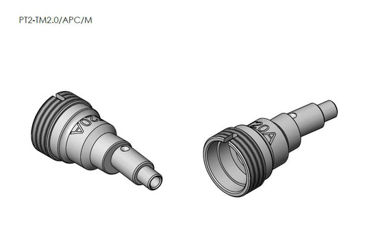 PT2-TM2.0/APC/M ; 2.0mm tip for male APC type termini