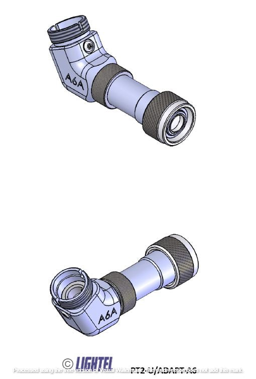 PT2-U/ADAPT-A6 ; Universal 60 degrees angled tip adapter for Series 2 tips